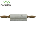 Wholesale New White Marble Rolling Pin With Wooden Handle